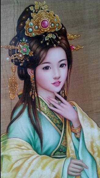 2019 Ancient Chinese Young Girl Beautyhand Painted