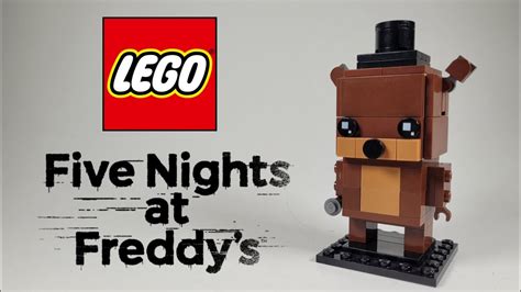 Lego Freddy Fazbear Brickheadz Tutorial Youtube