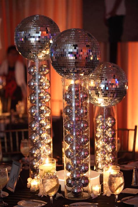 Groove Up Your Party With Some Disco Ball Centerpieces To Get Your