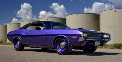 One Of One Plum Crazy 1970 Dodge Hemi Challenger Hot Cars