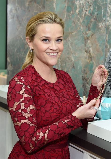 Reese Witherspoon Attends Tiffany And Co Holiday Breakfast In Nyc • Celebmafia
