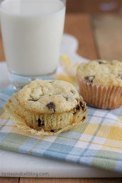 Chocolate Chip Sour Cream Muffins Taste And Tell