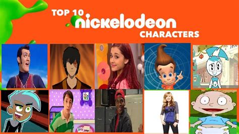 My Top 10 Favorite Nickelodeon Characters By Smoothcriminalgirl16 On