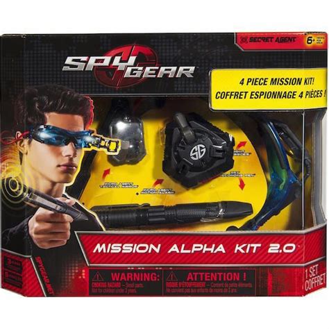 Kids Toy Spy Gear Mission Alpha Extreme Kit With Night Scope Secret