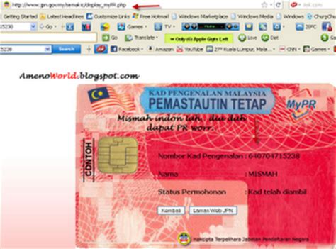 Any foreign citizen which had been granted with permanent resident status will be issued with an entry permit and identification card (mypr). P116: The US have Area 51, we have Kod Negara 71