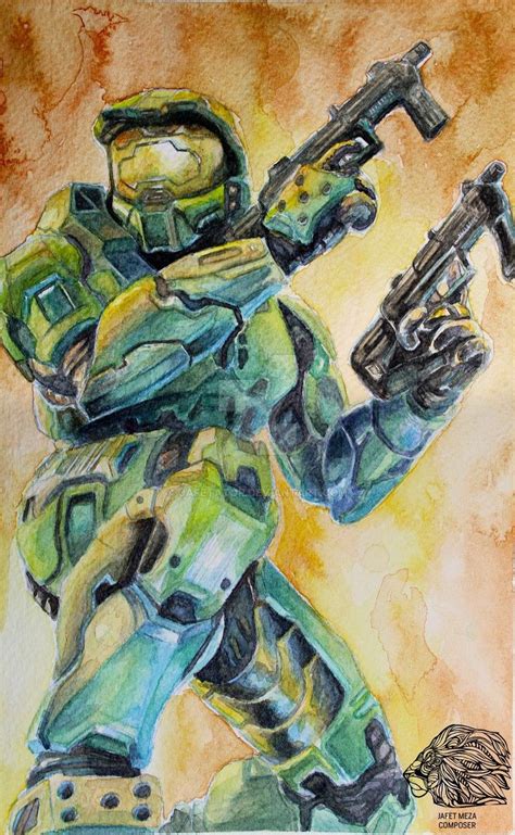 Pin By James Forge On Halo Art Painting Halo