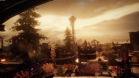1920x1080 Resolution Space Needle Tower Infamous Second Son Video