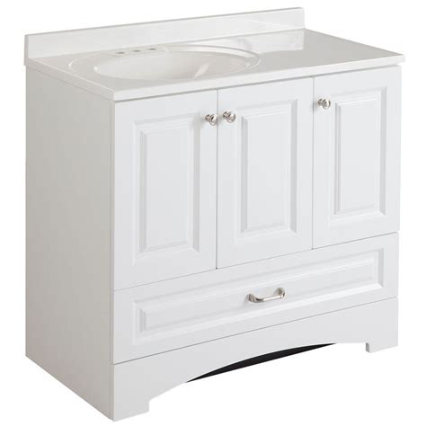 Once you have determined your space and the function that this bathroom fixture can have, focus your attention on the 36 inch bathroom vanity style that suits not only your needs but also your decor. Glacier Bay Vanity Combo 36 | MyCoffeepot.Org