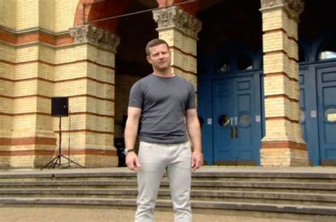 dermot o leary distracts x factor viewers with huge pants bulge daily star