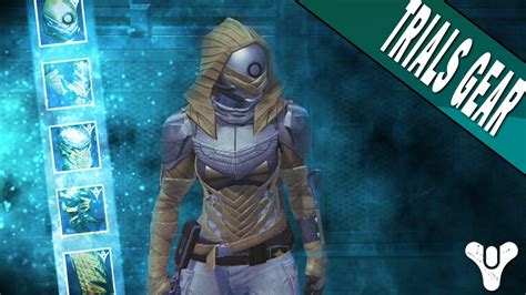 Destiny Full Trials Of Osiris Year 2 Hunter Armor Set Youtube