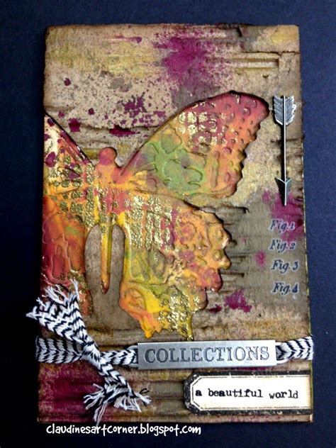 Claudines Art Corner Tim Holtz 12 Tags Of 2014 November Mixed