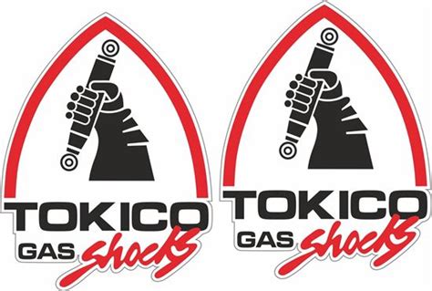 Zen Graphics Tokico Gas Shocks Decals Stickers