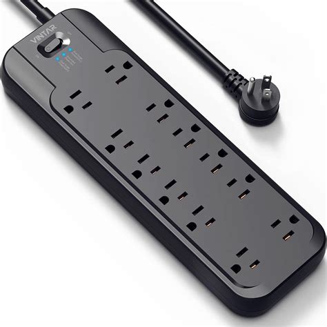 Vintar Power Strip Surge Protector 2 × 4800 Joules With