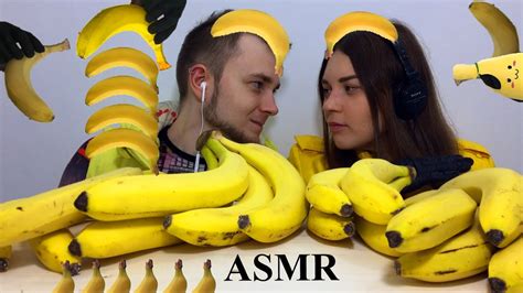 Asmr Eating Bananas Mukbang Russia АСМР БАНАН мне в рот Youtube