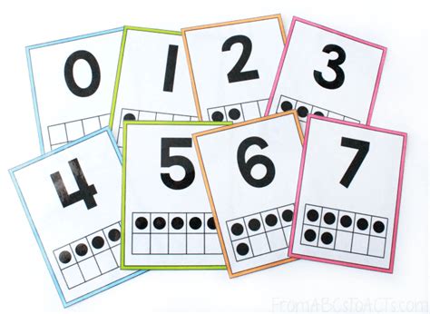 Printable Number Flashcards For 0 10 From Abcs To Acts