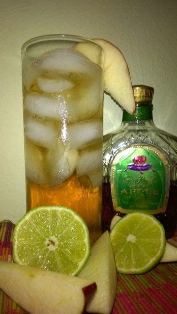 This crown royal apple envy cocktail is a whiskey drink with a fresh apple flavor! Crown Royal Regal Apple: Ginger Appletini recipe - Money ...