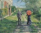 Gustave Caillebotte (1848-1894) , Chemin montant | Christie's