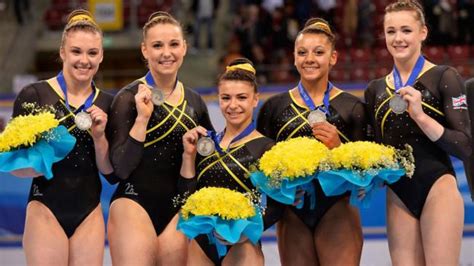 European Gymnastics Gb Women Win Team Silver In Bulgaria Bbc Sport