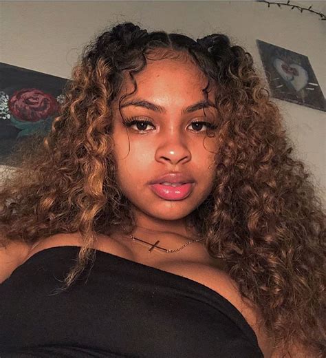 2251 Likes 5 Comments Blackkbombshells On Instagram “b2waveyy ️” Cute Curly Hairstyles