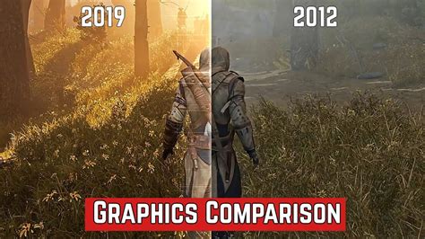 Assassins Creed 3 Remastered Graphics Comparison 2012 Vs 2019