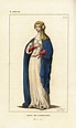 Adele of Vermandois, Countess of Flanders, died 978. Framed Photo ...
