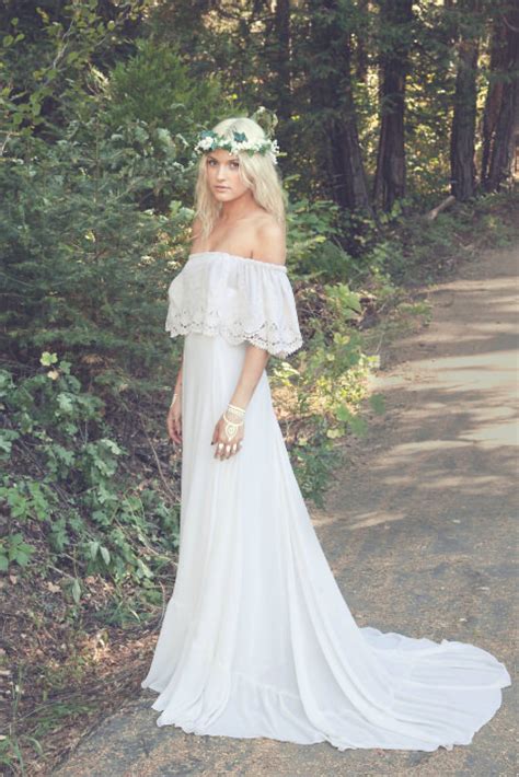 Bohemian Wedding Dress Inspiration