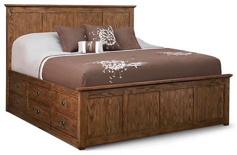 Standard Mission Queen Storage Bed Ruby Gordon Home Captains Beds