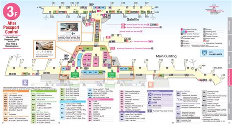 Narita Airport Terminal Map