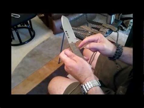 Put your weaving or braiding skills into action on some paracord. How to wrap a knife handle with paracord using the Strider ...
