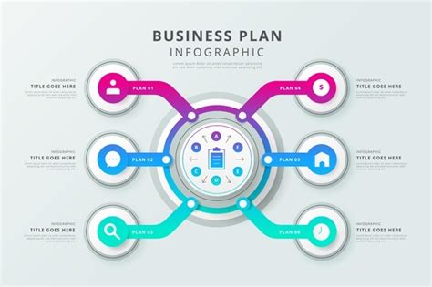 Business Plan Infographic Template Free Vector