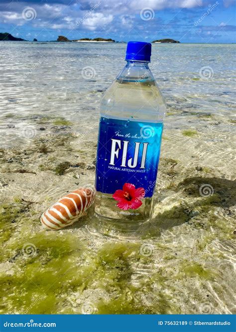 Fiji Water Is A Natural Artesian Water From Viti Levu Fiji Editorial