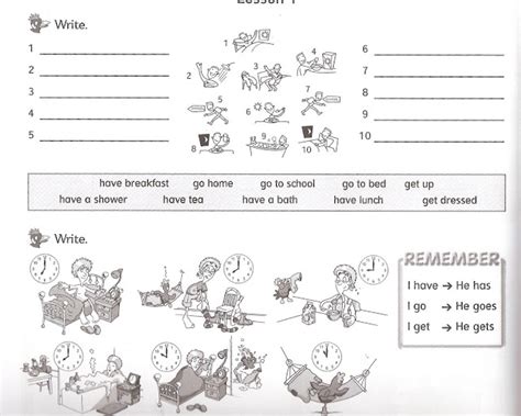 Actividades De Ingles Para Imprimir