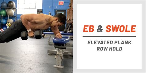 The Elevated Plank Row Series Pushes Back And Abs To The Limit Lupon