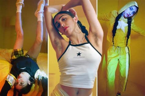 lourdes leon reveals unshaven armpits in moody new converse campaign the scottish sun