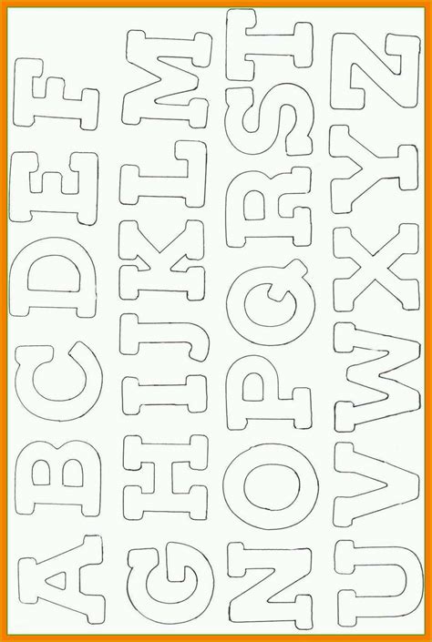 Hervorragend 8 Buchstaben Vorlagen Zum Ausdrucken ...