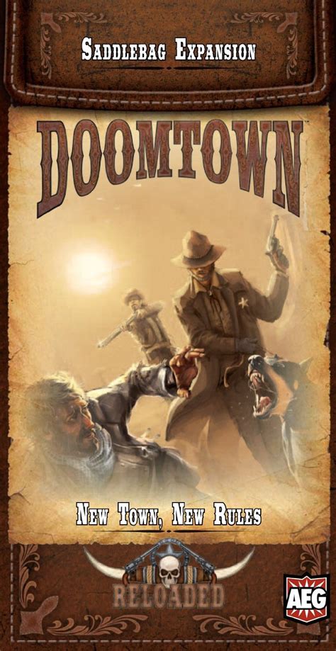 Doomtown Reloaded New Town New Rules Expansion Set Hills Wholesale