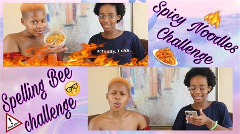 Spelling Bee Ft Spicy Noodles 🤓 🥵 Ft Caroldhlamini2046 ️ South