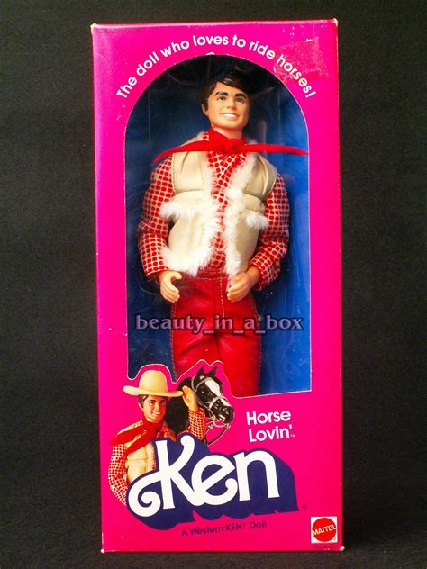 Horse Lovin Ken Doll Classic Western Barbie 1982 Vintage Ebay