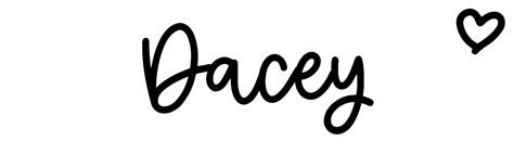 Dacey Name Meaning Origin Variations And More