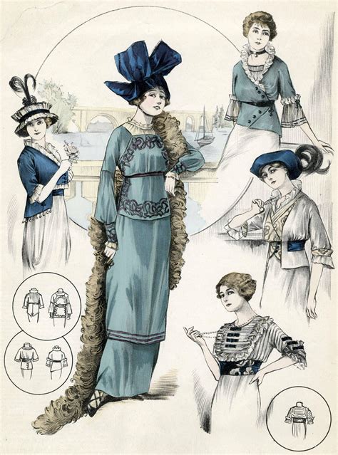 Fashion 1914 Edwardian Fashion Edwardian Era Vintage Fashion