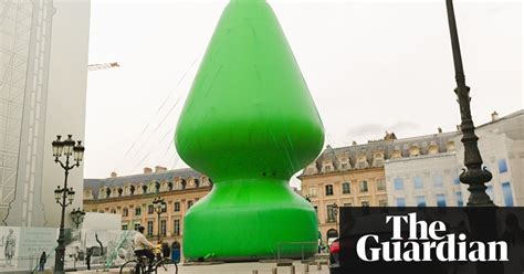 Vandals Deflate ‘sex Toy Sculpture In Paris World News The Guardian