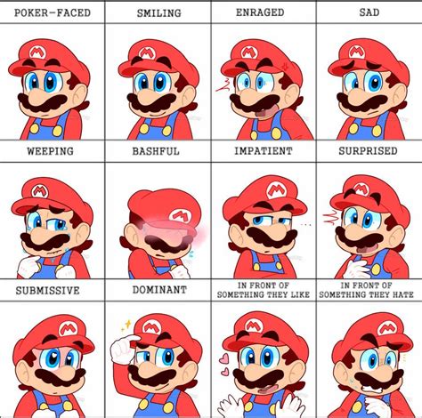 Expression Meme Mario By Temmieskyie On Deviantart Mario Kart Memes Super Mario Art Mario