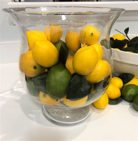How To Make A Lemon Lime Centerpiece Celebrate And Decorate