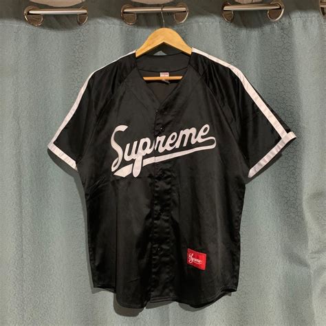 Supreme Baseball Jersey Mens Fashion Tops And Sets Tshirts And Polo