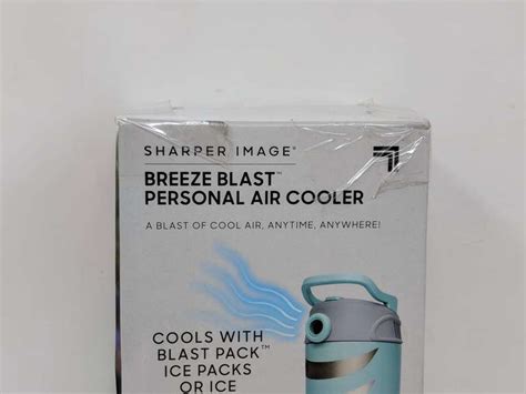 Sharper Image Breeze Blast Personal Air Cooler Includes 3 Blast Pack