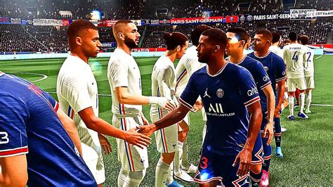 FIFA 22 PS5 FRANCE vs PSG  MOD Ultimate Difficulty Career Mode HDR