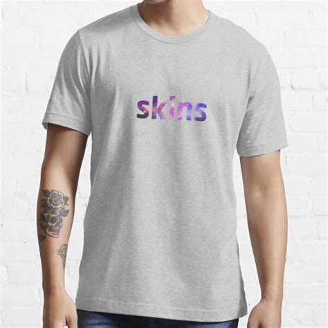 Skins Uk Logo Tv Show Galaxy T Shirt For Sale By Leilaccg Redbubble