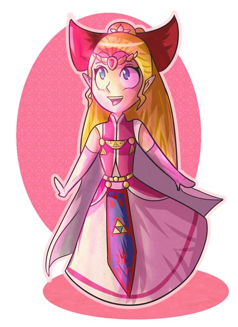 Four Swords Princess Zelda By Ellenent On Deviantart