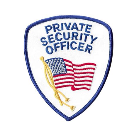 Private Security Officer Shoulder Patch Quick Uniforms