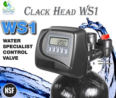 Water Softener Ws3 Clack Head Valve Ultra Tec Water Treatment Llc Uae
